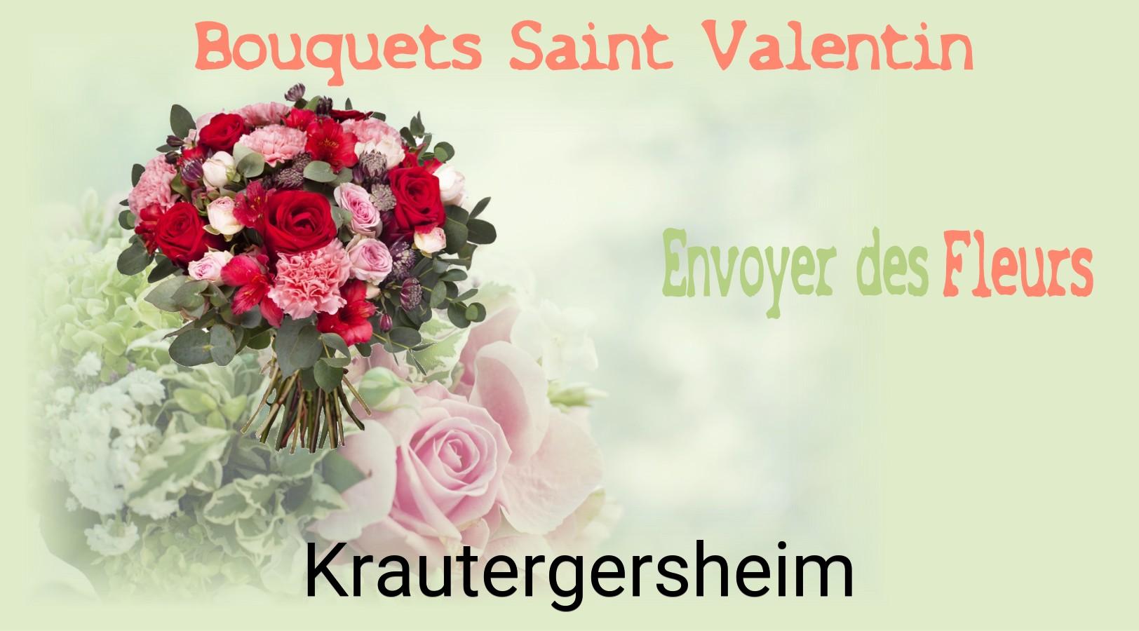 Roses de Saint-Valentin livrées à Krautergersheim